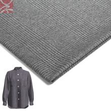 светло -серый клетчатый ткани для рубашки для рубашки